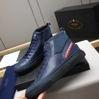 $85.00 USD Prada High Top Shoes For Men #1417144
