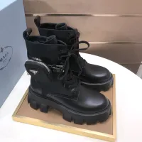 $125.00 USD Prada Boots For Men #1417156