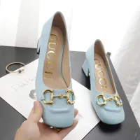 $82.00 USD Gucci High-Heeled Shoes For Women #1417419