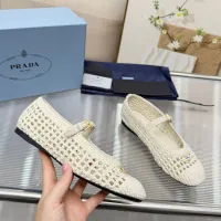 $122.00 USD Prada Flat Shoes For Women #1417564