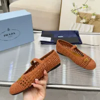 $122.00 USD Prada Flat Shoes For Women #1417565