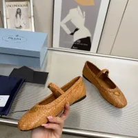 $140.00 USD Prada Flat Shoes For Women #1417568