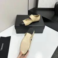 $105.00 USD Chanel Flat Shoes For Women #1417576