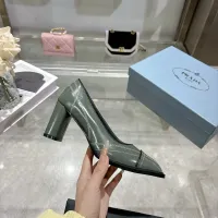 $105.00 USD Prada High-heeled Shoes For Women #1417578