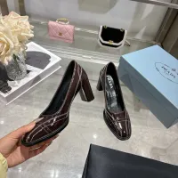 $105.00 USD Prada High-heeled Shoes For Women #1417579
