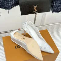 $108.00 USD Louis Vuitton High-Heeled Shoes For Women #1417626