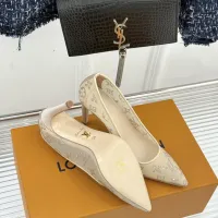 $108.00 USD Louis Vuitton High-Heeled Shoes For Women #1417627