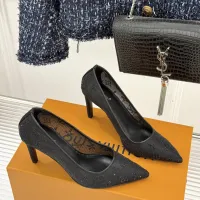 $108.00 USD Louis Vuitton High-Heeled Shoes For Women #1417629