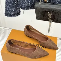 $102.00 USD Louis Vuitton Flat Shoes For Women #1417632