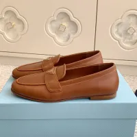 $105.00 USD Prada Leather Shoes For Men #1417856