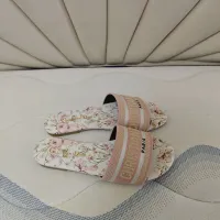 $68.00 USD Christian Dior Slippers For Women #1417976