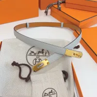 $52.00 USD Hermes AAA Quality Belts In 1.8cm For Women #1418179