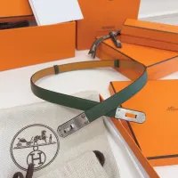 $52.00 USD Hermes AAA Quality Belts In 1.8cm For Women #1418189
