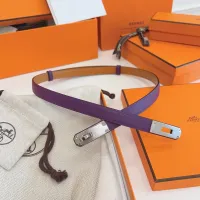 $52.00 USD Hermes AAA Quality Belts In 1.8cm For Women #1418224