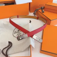 $52.00 USD Hermes AAA Quality Belts In 1.8cm For Women #1418226
