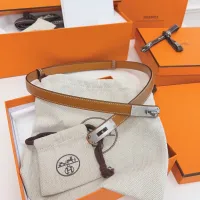 $52.00 USD Hermes AAA Quality Belts In 1.8cm For Women #1418252
