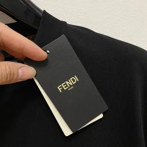 Replica Fendi T-Shirts Short Sleeved For Men #1418384 $64.00 USD for Wholesale