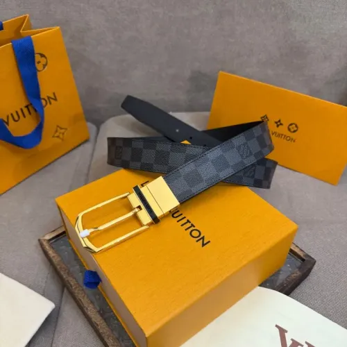 Louis Vuitton AAA Quality Belts In 3.5cm For Men #1418428 $60.00 USD, Wholesale Replica Louis Vuitton AAA Quality Belts