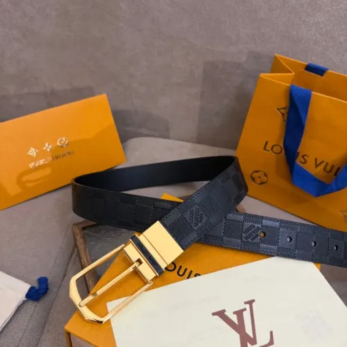 Louis Vuitton AAA Quality Belts In 3.5cm For Men #1418437 $60.00 USD, Wholesale Replica Louis Vuitton AAA Quality Belts