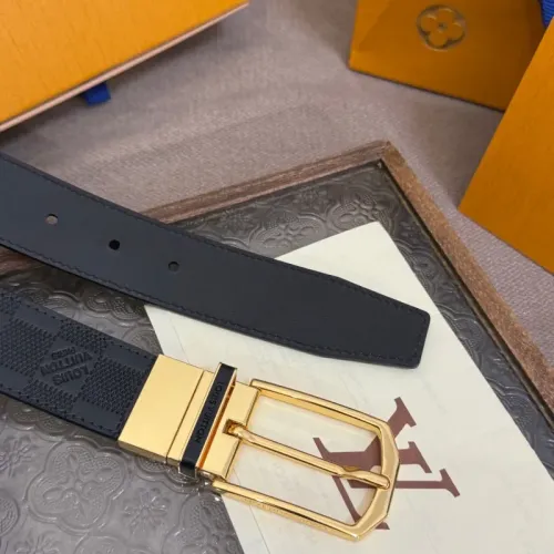 Replica Louis Vuitton AAA Quality Belts In 3.5cm For Men #1418437 $60.00 USD for Wholesale