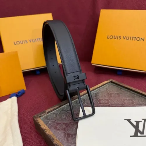 Replica Louis Vuitton AAA Quality Belts In 3.5cm For Men #1418443 $60.00 USD for Wholesale