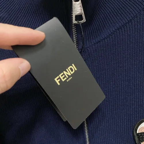 Replica Fendi Sweaters Long Sleeved For Men #1418752 $122.00 USD for Wholesale