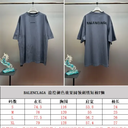Replica Balenciaga T-Shirts Short Sleeved For Unisex #1418779 $60.00 USD for Wholesale