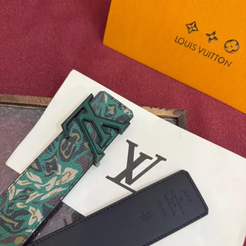 Replica Louis Vuitton AAA Quality Belts In 4.0cm For Men #1418788 $56.00 USD for Wholesale