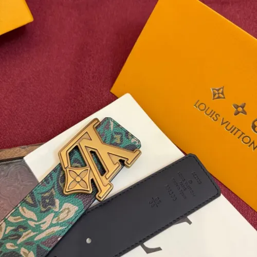 Replica Louis Vuitton AAA Quality Belts In 4.0cm For Men #1418841 $56.00 USD for Wholesale
