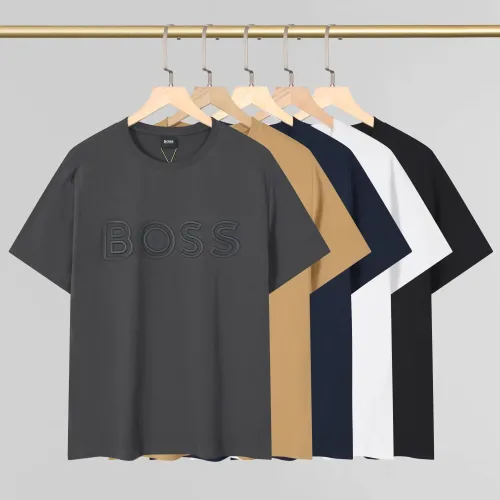 Replica Boss T-Shirts Short Sleeved For Men #1419005 $32.00 USD for Wholesale