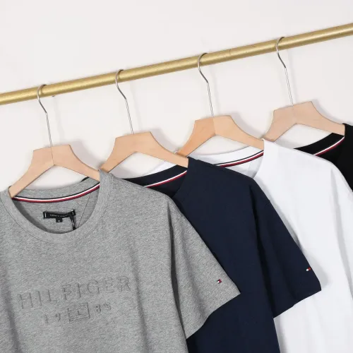 Replica Tommy Hilfiger TH T-Shirts Short Sleeved For Men #1419066 $29.00 USD for Wholesale