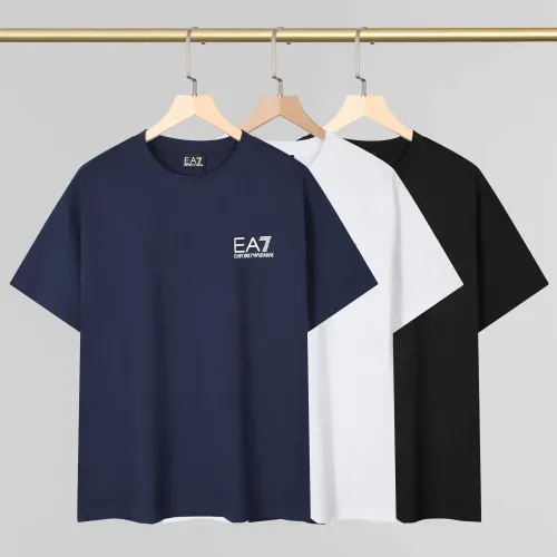 Replica Armani T-Shirts Short Sleeved For Men #1419075 $29.00 USD for Wholesale