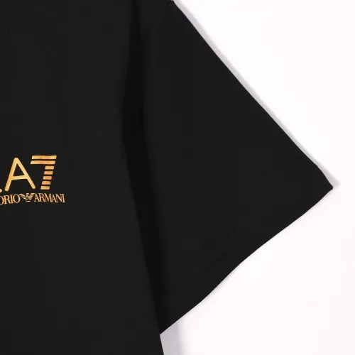 Replica Armani T-Shirts Short Sleeved For Men #1419076 $29.00 USD for Wholesale