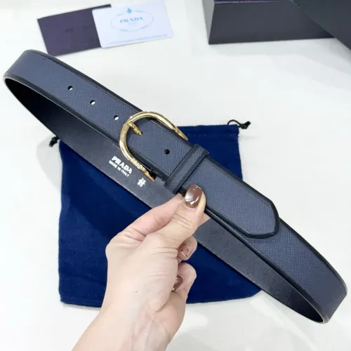 Prada AAA Quality Belts In 3.5cm For Men #1419324 $60.00 USD, Wholesale Replica Prada AAA Quality Belts