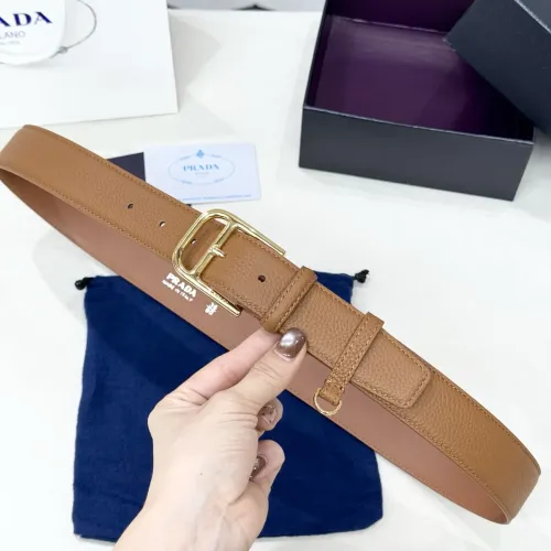 Prada AAA Quality Belts In 3.5cm For Men #1419336 $60.00 USD, Wholesale Replica Prada AAA Quality Belts
