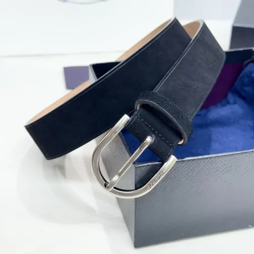 Prada AAA Quality Belts In 3.5cm For Men #1419352 $60.00 USD, Wholesale Replica Prada AAA Quality Belts