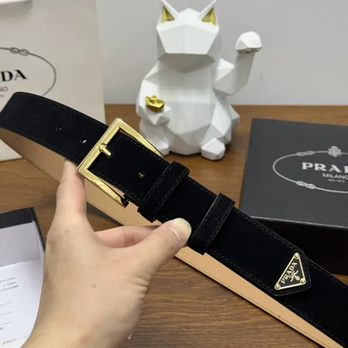 Replica Prada AAA Quality Belts In 3.5cm For Men #1419472 $60.00 USD for Wholesale