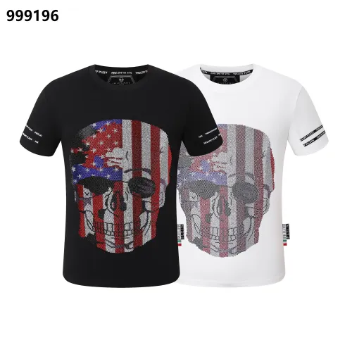 Replica Philipp Plein PP Oversize T-Shirts Short Sleeved For Men #1419473 $29.00 USD for Wholesale