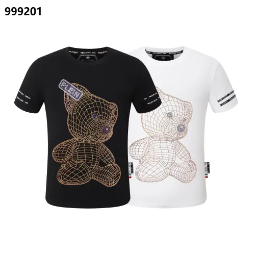 Replica Philipp Plein PP Oversize T-Shirts Short Sleeved For Men #1419483 $29.00 USD for Wholesale