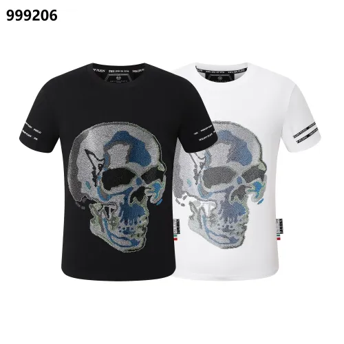 Replica Philipp Plein PP Oversize T-Shirts Short Sleeved For Men #1419487 $29.00 USD for Wholesale