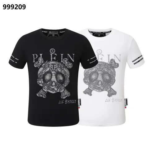 Replica Philipp Plein PP Oversize T-Shirts Short Sleeved For Men #1419491 $29.00 USD for Wholesale