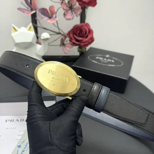 Replica Prada AAA Quality Belts In 3.5cm For Men #1419513 $60.00 USD for Wholesale