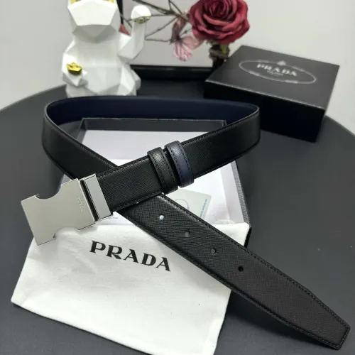 Prada AAA Quality Belts In 3.5cm For Men #1419516 $60.00 USD, Wholesale Replica Prada AAA Quality Belts