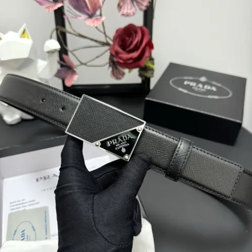 Replica Prada AAA Quality Belts In 3.5cm For Men #1419522 $60.00 USD for Wholesale