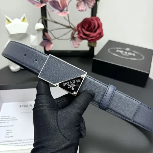 Replica Prada AAA Quality Belts In 3.5cm For Men #1419523 $60.00 USD for Wholesale