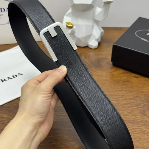 Replica Prada AAA Quality Belts In 3.5cm For Men #1419528 $60.00 USD for Wholesale