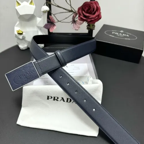 Prada AAA Quality Belts In 3.5cm For Men #1419536 $60.00 USD, Wholesale Replica Prada AAA Quality Belts