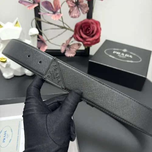 Replica Prada AAA Quality Belts In 3.5cm For Men #1419542 $60.00 USD for Wholesale