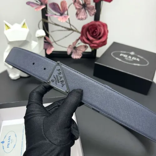 Replica Prada AAA Quality Belts In 3.5cm For Men #1419543 $60.00 USD for Wholesale