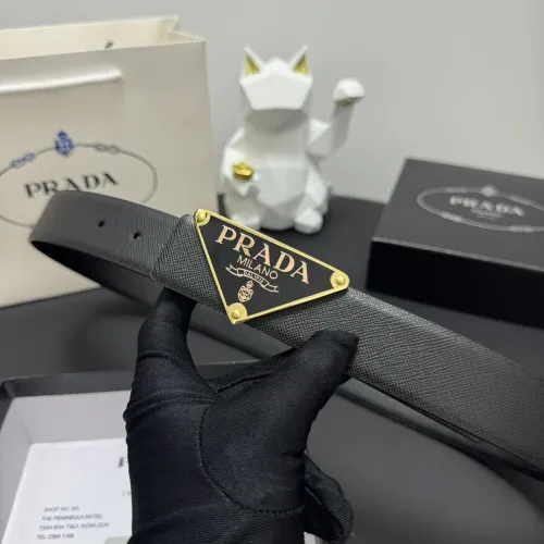 Replica Prada AAA Quality Belts In 3.5cm For Men #1419547 $60.00 USD for Wholesale